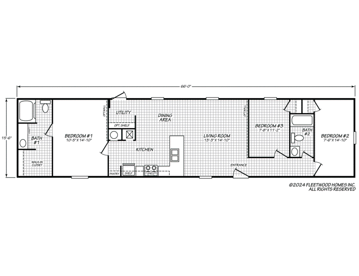 Pure Homes 16663U floor plan