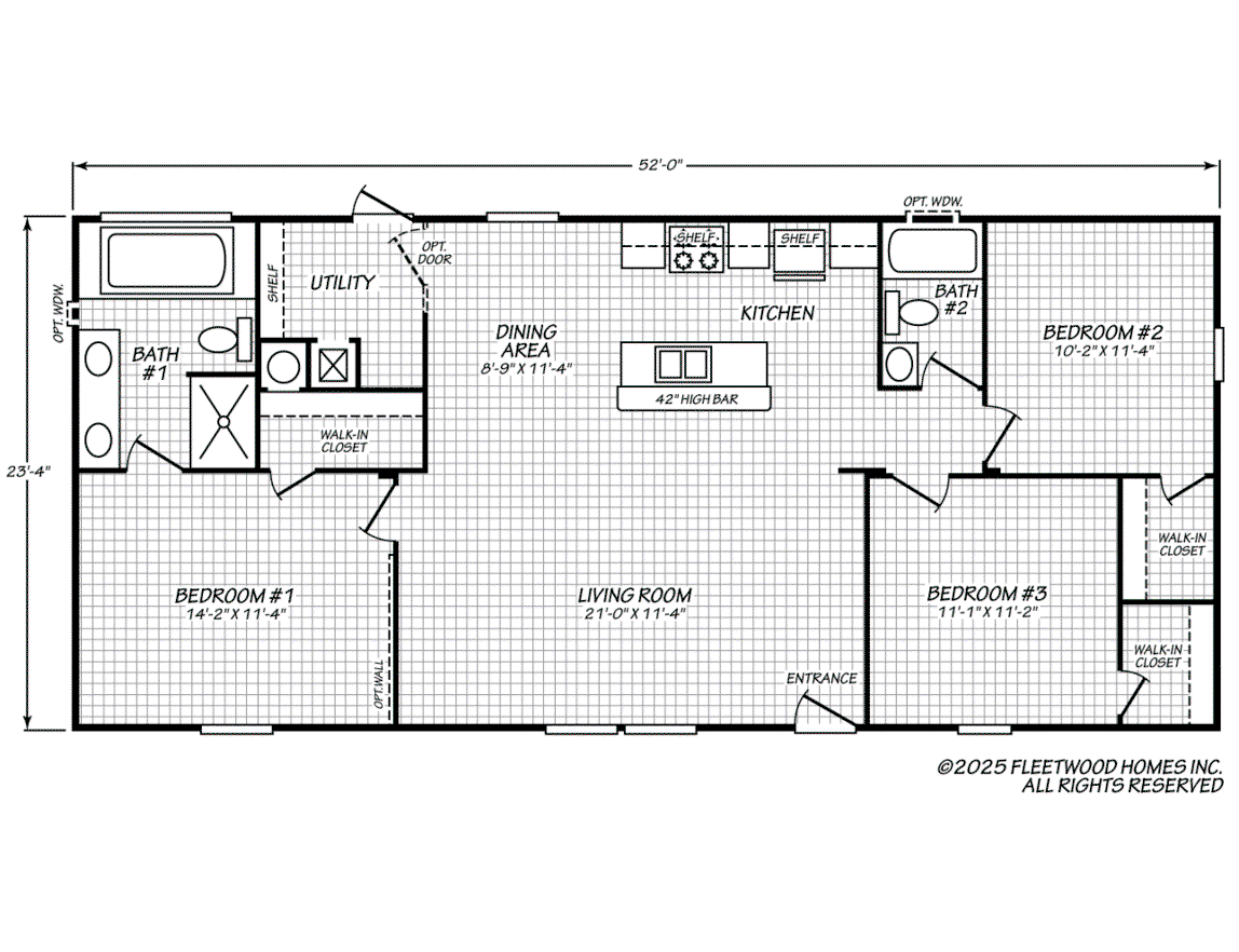 Pure Homes 24523U floor plan