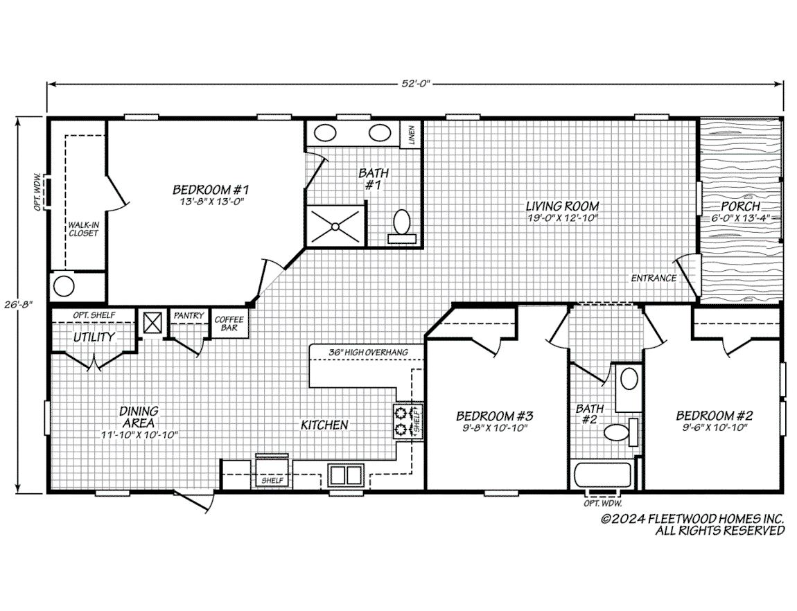Pure Homes 28523U floor plan