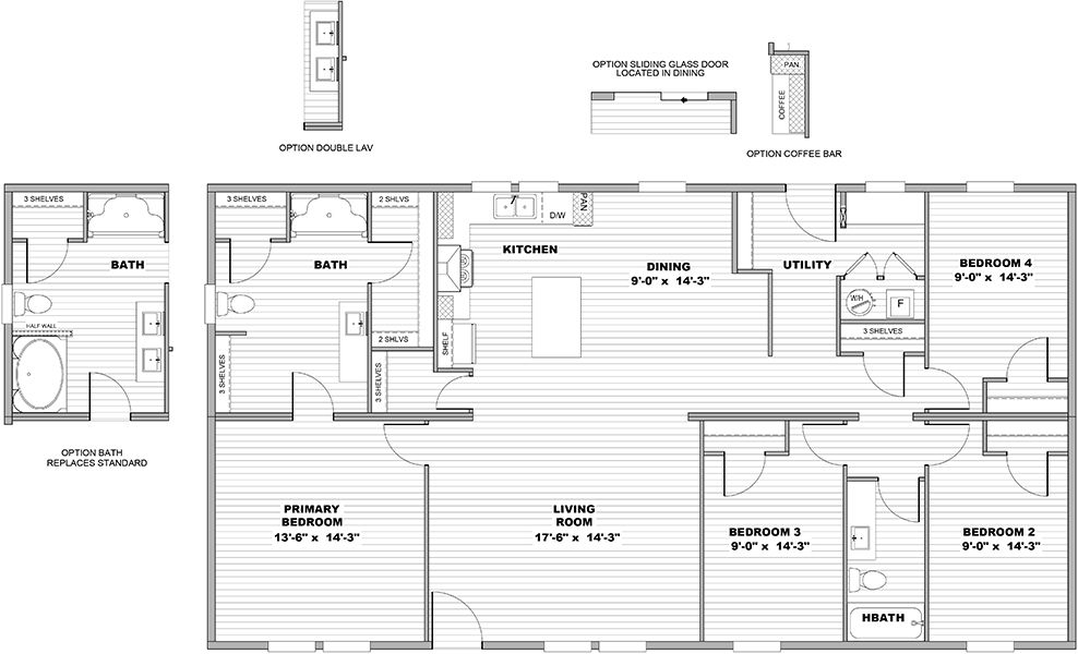 Purpose floor plan