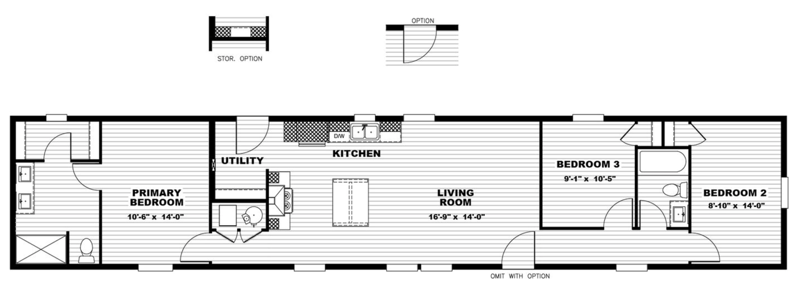 Sweet Caroline floor plan