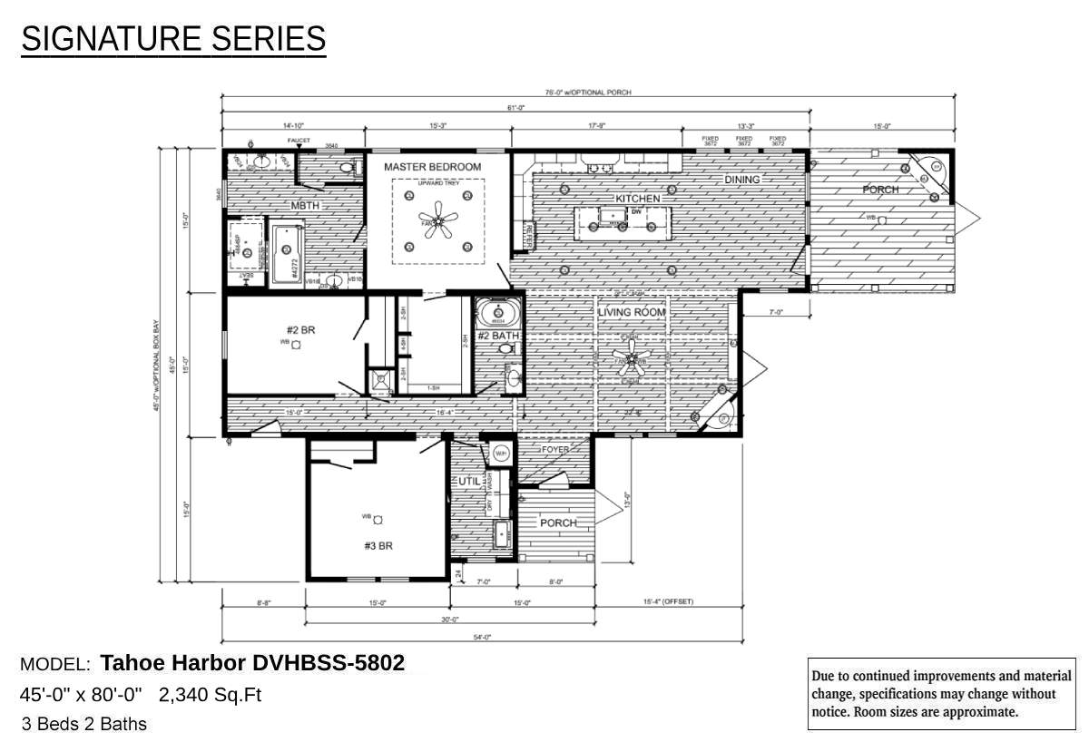 Tahoe Harbor floor plan