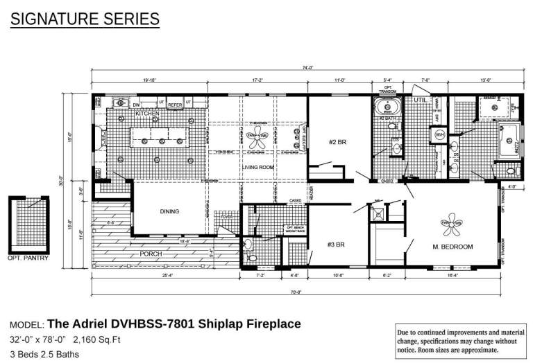 The Adriel double wide manufactured home