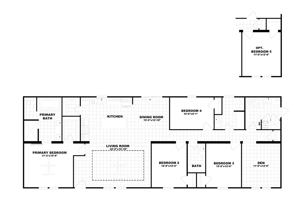 The Castro floor plan