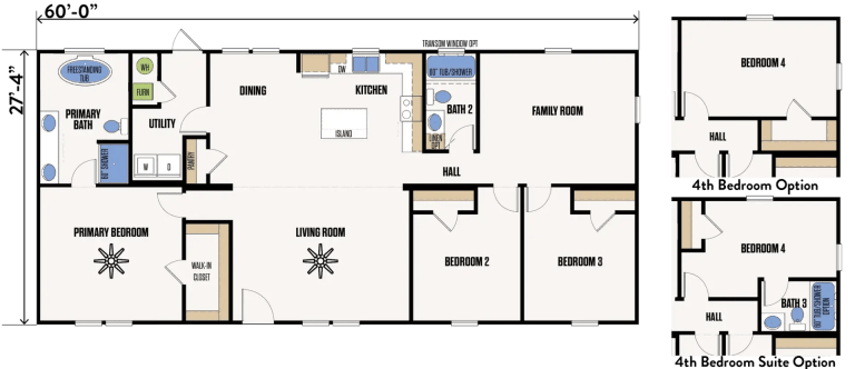 The Coleman double wide manufactured home