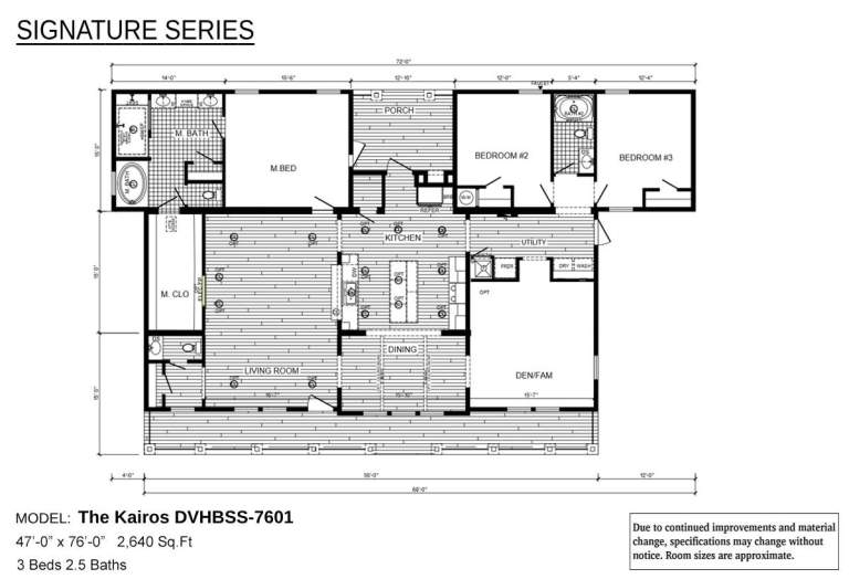 The Kairos double wide manufactured home