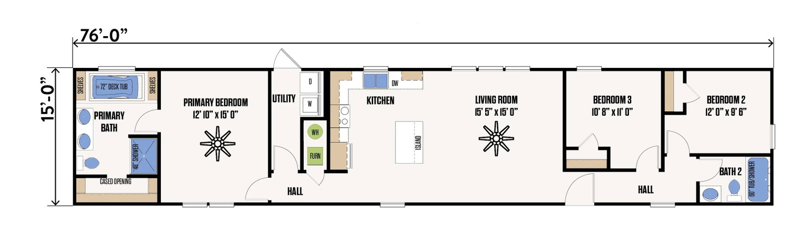 The Mesquite floor plan