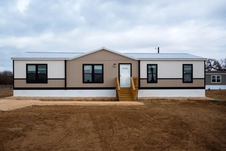 The Red River double wide manufactured home