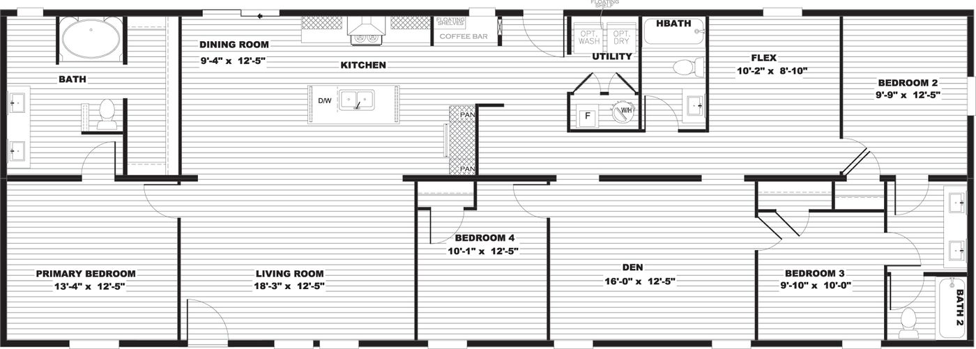 The Southlake floor plan