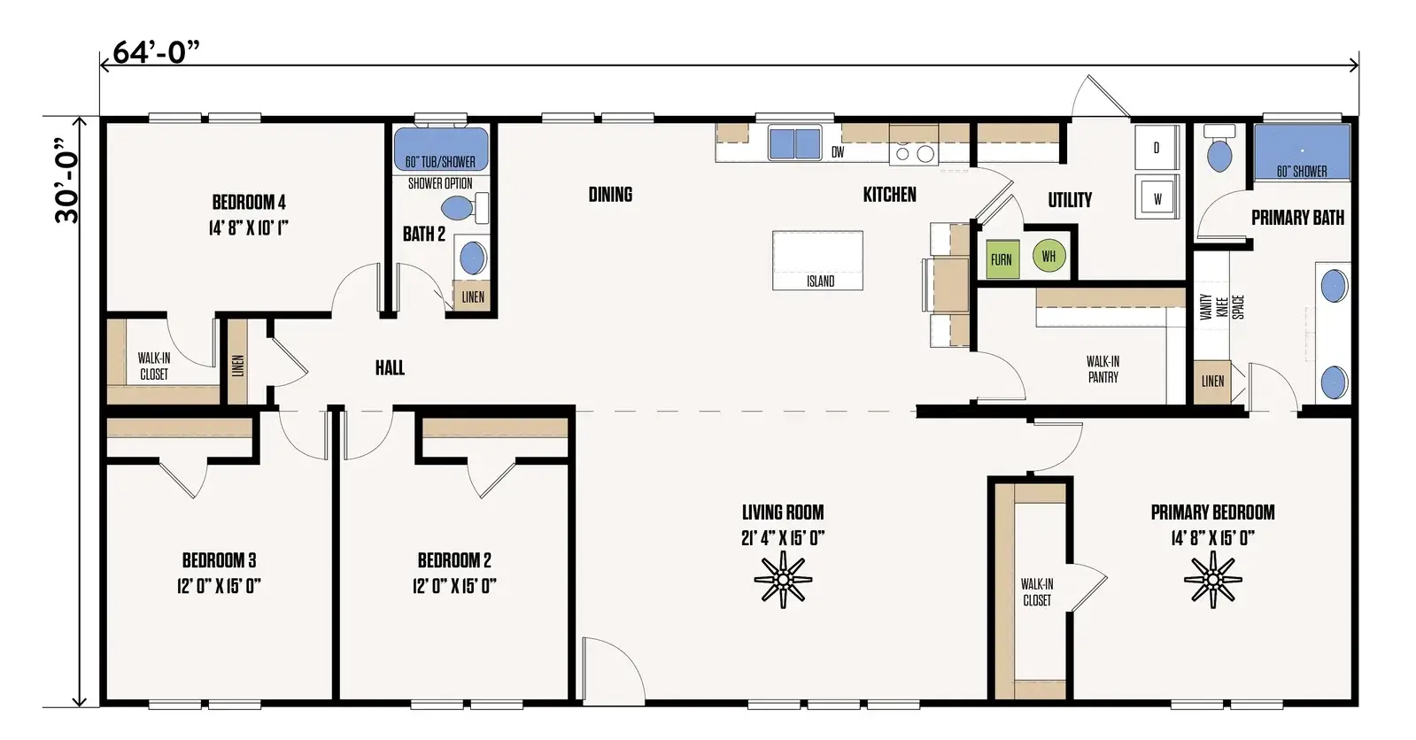 The Sterling floor plan