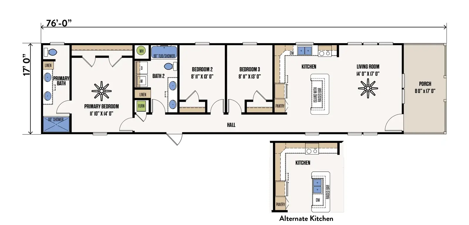 The Temple floor plan