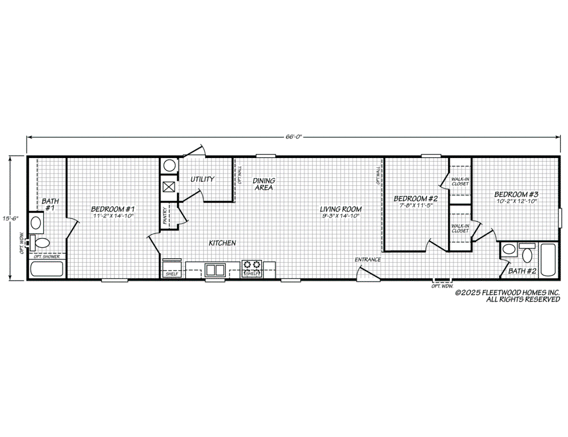 ValuHomes 16663V floor plan