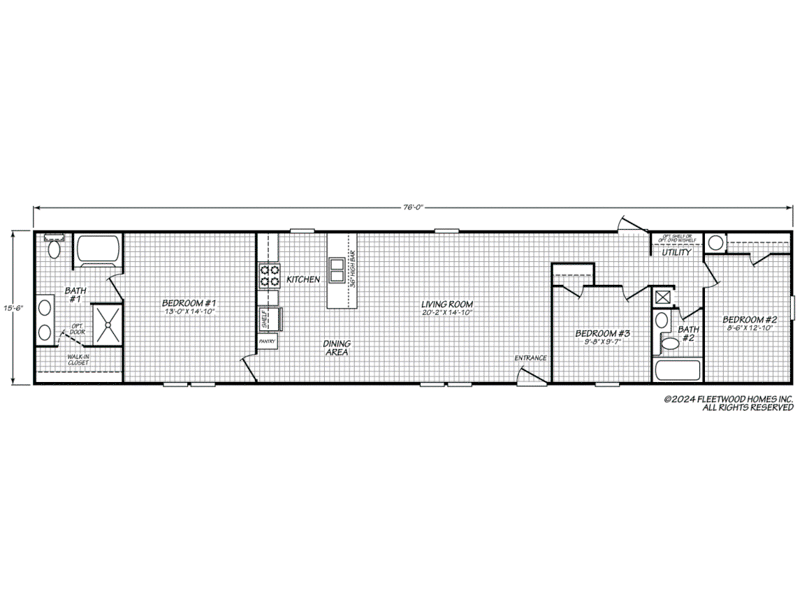ValuHomes 16763V floor plan