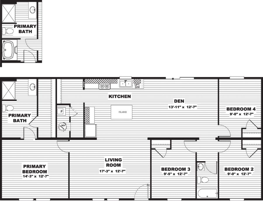 Walker floor plan