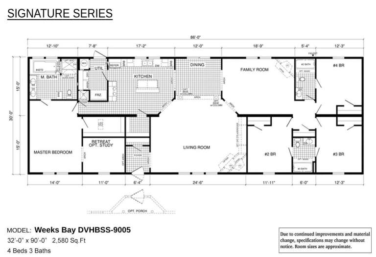 Weeks Bay double wide manufactured home
